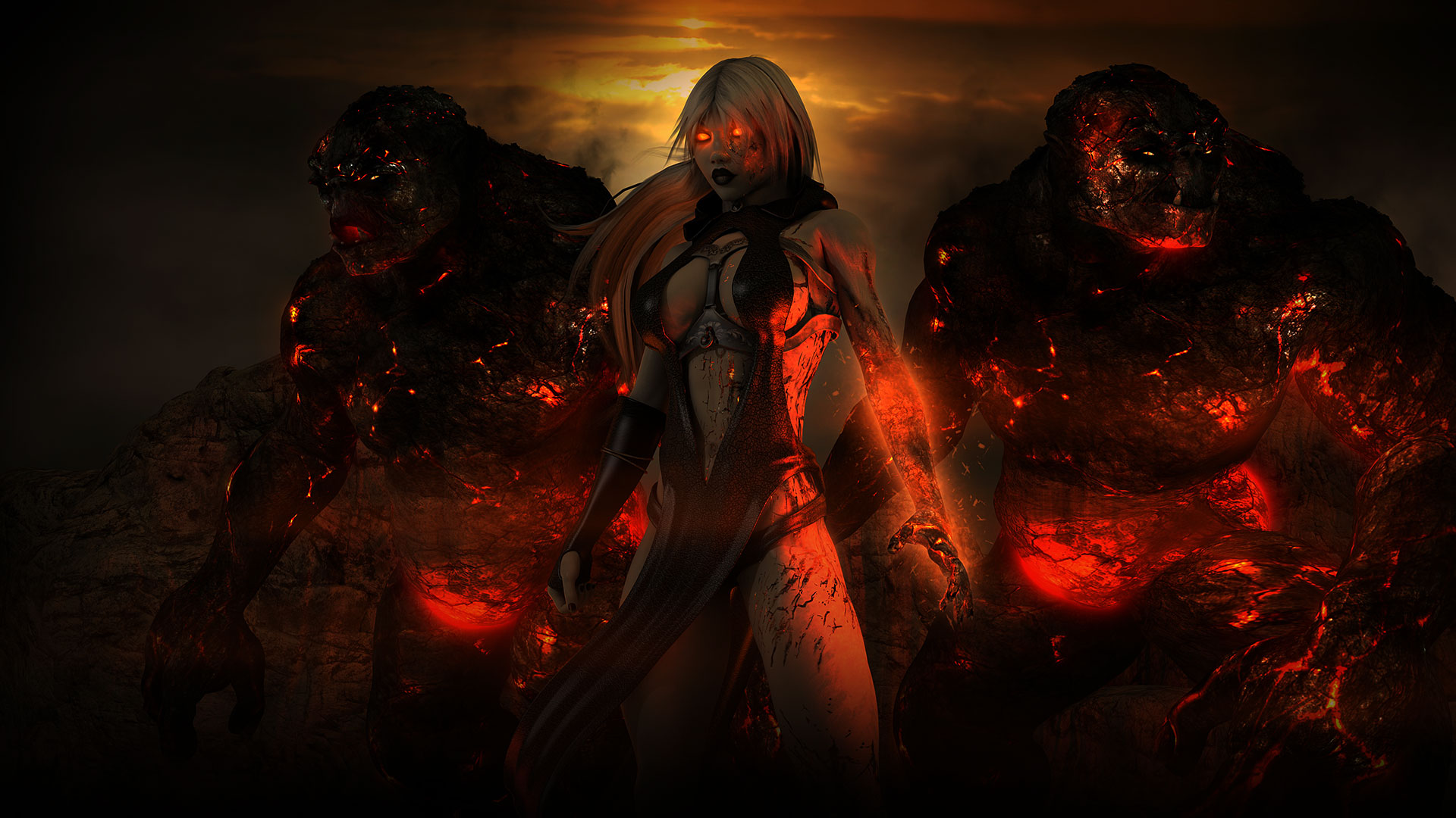 Dragonic Game Gameplay Screenshot Female Character Chaos Hero Sorceress